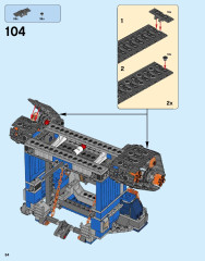 LEGO 70317 instructions page 84 – build guide