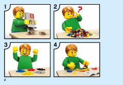 LEGO 70318 instructions page 2 – build guide