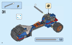 LEGO 70319 instructions page 2 – build guide