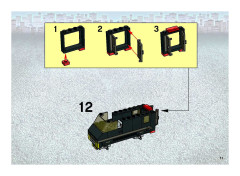 LEGO 7032 instructions page 11 – build guide