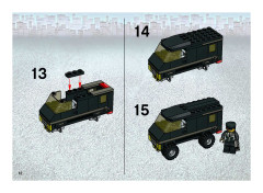 LEGO 7032 instructions page 12 – build guide