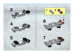 LEGO 7032 instructions page 3 – build guide