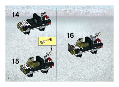 LEGO 7032 instructions page 6 – build guide
