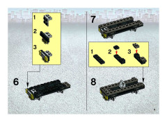 LEGO 7032 instructions page 9 – build guide
