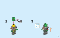 LEGO 70320 instructions page 5 – build guide