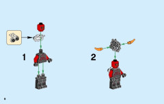 LEGO 70320 instructions page 8 – build guide