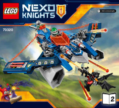 LEGO 70320 instructions page 1 – build guide