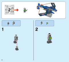 LEGO 70320 instructions page 2 – build guide