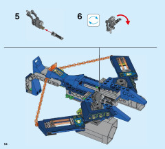LEGO 70320 instructions page 54 – build guide