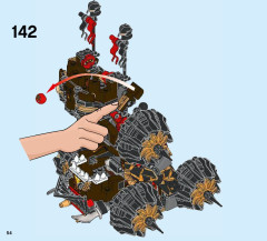 LEGO 70321 instructions page 54 – build guide