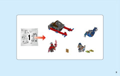 LEGO 70321 instructions page 3 – build guide