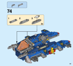 LEGO 70322 instructions page 121 – build guide