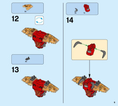 LEGO 70322 instructions page 9 – build guide
