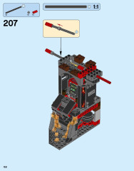 LEGO 70323 instructions page 158 – build guide