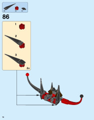 LEGO 70323 instructions page 74 – build guide
