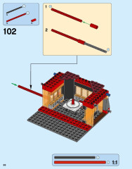 LEGO 70323 instructions page 88 – build guide