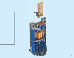 LEGO 70324 instructions page 43 – build guide