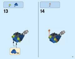 LEGO 70325 instructions page 11 – build guide