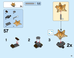 LEGO 70325 instructions page 43 – build guide