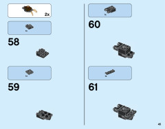 LEGO 70325 instructions page 45 – build guide