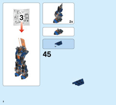 LEGO 70326 instructions page 2 – build guide