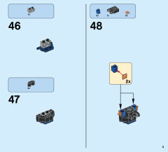 LEGO 70326 instructions page 3 – build guide
