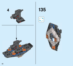 LEGO 70326 instructions page 44 – build guide