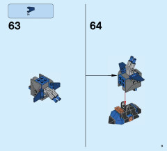 LEGO 70326 instructions page 9 – build guide
