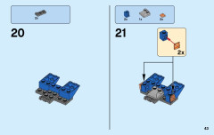 LEGO 70326 instructions page 43 – build guide