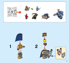 LEGO 70327 instructions page 3 – build guide