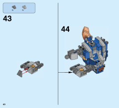 LEGO 70327 instructions page 40 – build guide