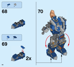 LEGO 70327 instructions page 50 – build guide