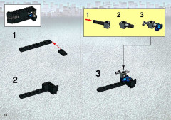 LEGO 7033 instructions page 14 – build guide