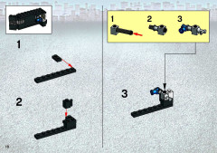 LEGO 7033 instructions page 18 – build guide
