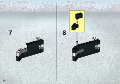 LEGO 7033 instructions page 20 – build guide