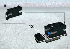 LEGO 7033 instructions page 21 – build guide