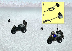 LEGO 7033 instructions page 4 – build guide