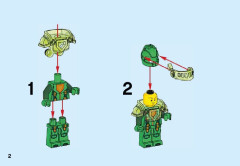 LEGO 70332 instructions page 2 – build guide