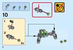 LEGO 70332 instructions page 8 – build guide