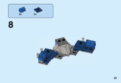 LEGO 70333 instructions page 21 – build guide