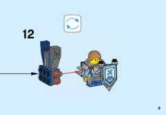 LEGO 70333 instructions page 9 – build guide