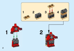 LEGO 70334 instructions page 2 – build guide