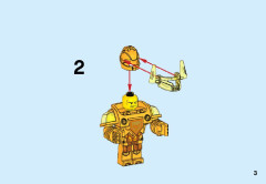LEGO 70336 instructions page 3 – build guide