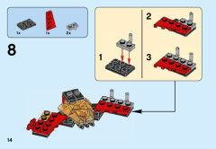 LEGO 70338 instructions page 14 – build guide