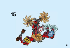 LEGO 70338 instructions page 21 – build guide