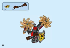 LEGO 70338 instructions page 22 – build guide