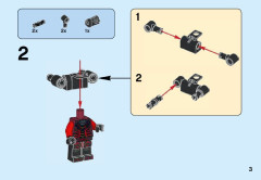 LEGO 70338 instructions page 3 – build guide
