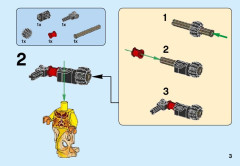 LEGO 70339 instructions page 3 – build guide