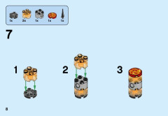 LEGO 70339 instructions page 8 – build guide