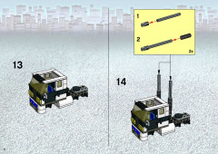 LEGO 7034 instructions page 8 – build guide